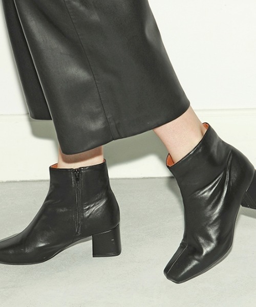 ブーツ Casselini キャセリーニ ステッチショートブーツ Zozotown Yahoo 店 通販 Yahoo ショッピング