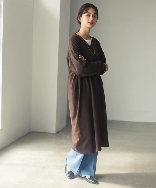 ワンピース Vネックボックスニットワンピース Zozotown Paypayモール店 通販 Paypayモール