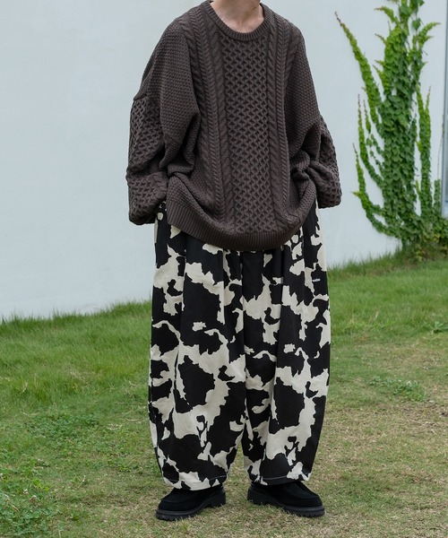 Perushu ニット ビッグフィッシャーマンニット : ZOZOTOWN Yahoo!店