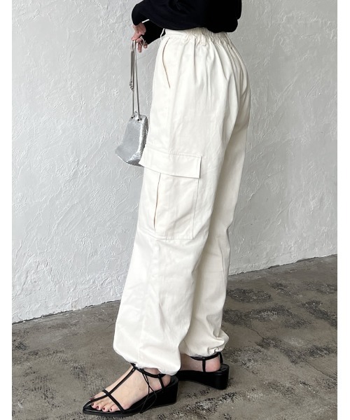 ハンドメイドオーダーメイドジョガーパンツ大人Ｌ~XL キッズ120.130 PING APPAREL】ストレッチクロスジョガーパンツ ＜AddElm