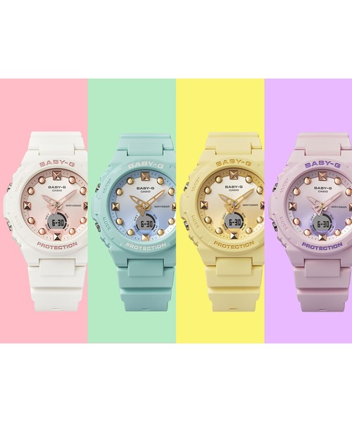 [カシオ] ベビージーBGA-320-3AJF レディース ミントラグーン 41-Xwz9SozL._AC_UL240_SR240,