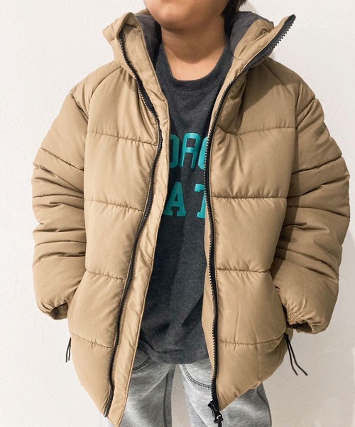 ZIーON ダウン アウター フーデッドフェイクダウン マウンテン