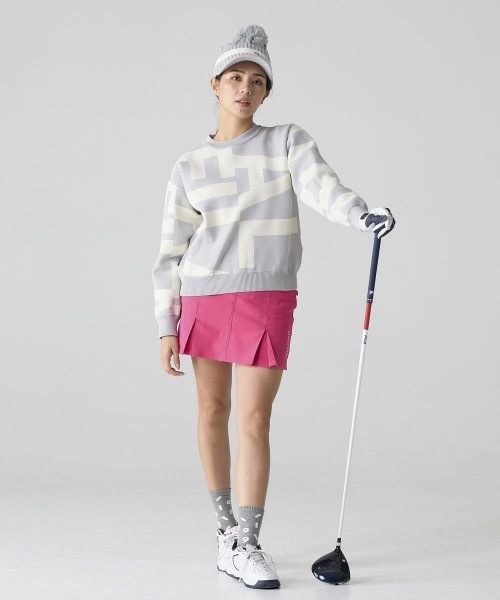 FILA GOLF（フィラ ゴルフ）ブロック切り替えモックネックセーター
