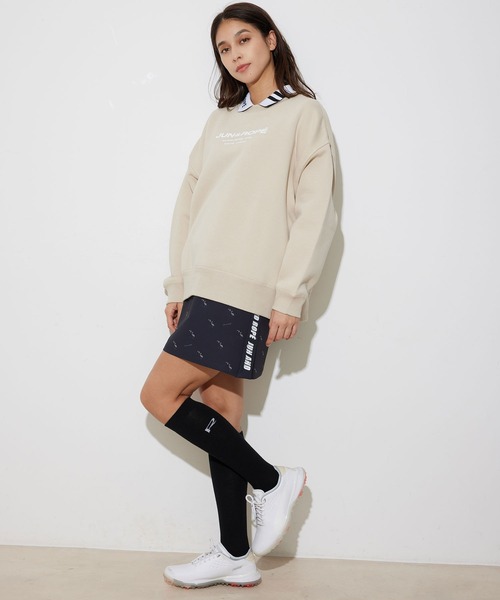 JUN&ROPE'（ジュンアンドロペ） トレーナー スウェット ロゴ入りクルー