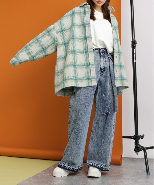 RAGEBLUE（レイジブルー） ブラウス シャツ BIGシルエット/ルーズ