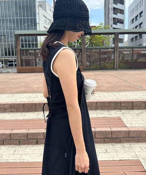 THOUSAND MILE【新品】サウザンドマイル ワンピース 携帯用バッグ THOUSAND MILE ワンピース MILE/サウザンドマイル SUSPENDER OP