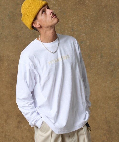 tシャツ mlt4663- PYTHAGORAS LS Tee ロンT メンズ | THEOREM | 01