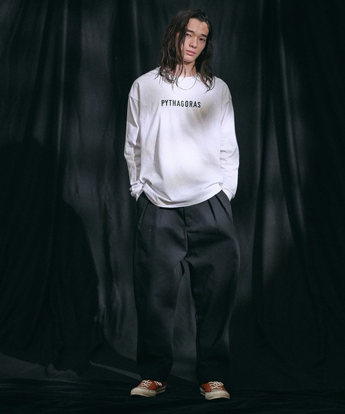 tシャツ mlt4663- PYTHAGORAS LS Tee ロンT メンズ | THEOREM | 23