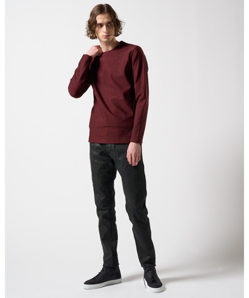 wjk スニーカー back zip sneaker（crocodile emboss） メンズ