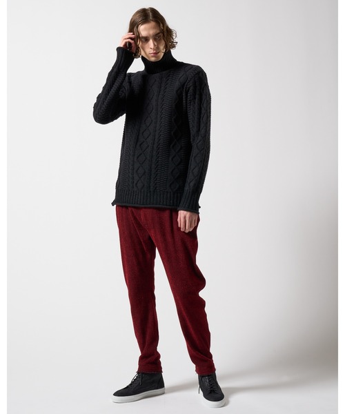 wjk スニーカー back zip sneaker（crocodile emboss） メンズ