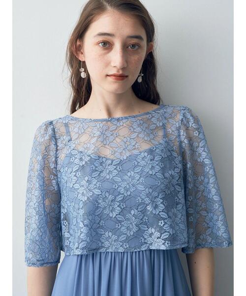 YECCA VECCA（イェッカヴェッカ） ドレス 「2点SET」レース×キャミ