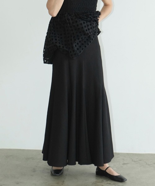スカート LINEN MAXI MERMAID SKIRT