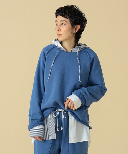 BEAMS BOY トレーナー スウェット maturely / カットオフ プルオーバー 