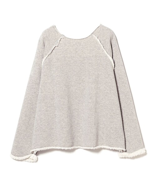BEAMS BOY トレーナー スウェット maturely / カットオフ プルオーバー 