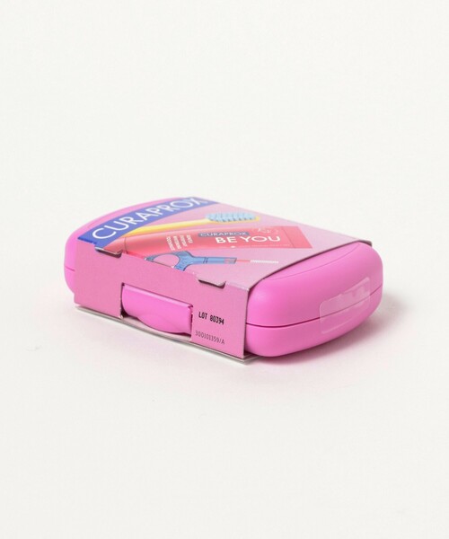 ララCURAPROX ピンク、赤、紫　3色 bPr BEAMS CURAPROX / travel set BE YOU 歯ブラシ セット