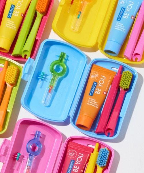 bPr BEAMS CURAPROX / travel set BE YOU 歯ブラシ セット