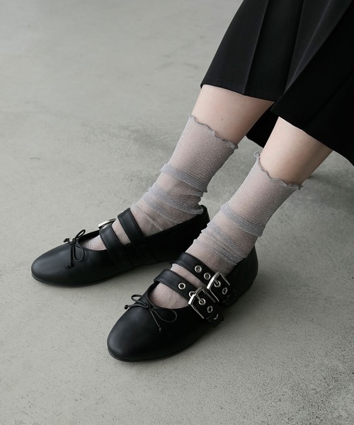 forksy.（フォルクシー） バレエシューズ パンプス 「forksy.」ダブル