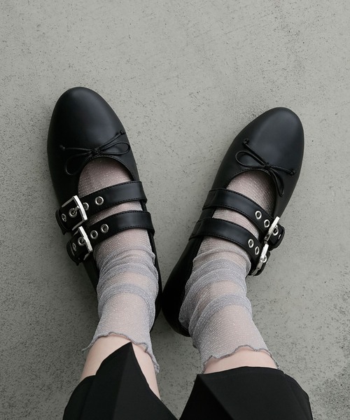 forksy.（フォルクシー） バレエシューズ パンプス 「forksy.」ダブル