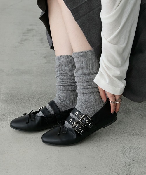 forksy.（フォルクシー） バレエシューズ パンプス 「forksy.」ダブル