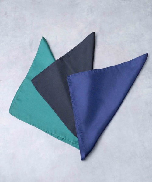 NO WAY ハンカチ /シルク100%/ポケットチーフ レディース メンズ