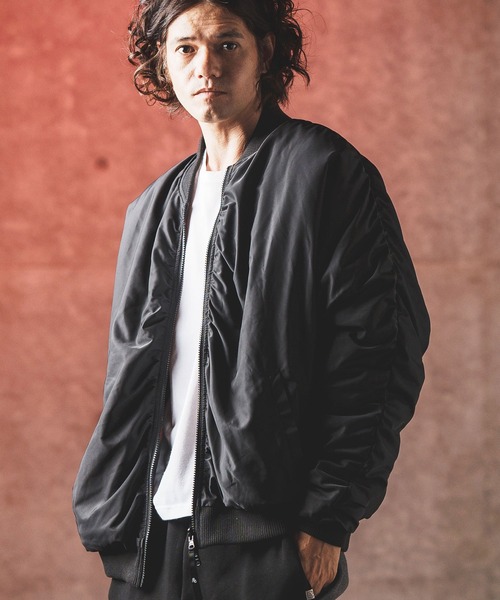 GLIMCLAP ma1 ma-1 mj10216- Reversible flight jacket -original