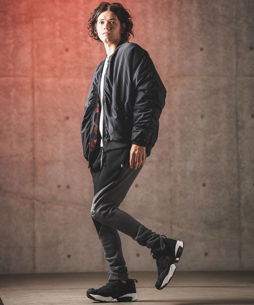 GLIMCLAP ma1 ma-1 mj10216- Reversible flight jacket -original