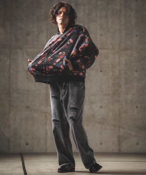 GLIMCLAP ma1 ma-1 mj10216- Reversible flight jacket -original