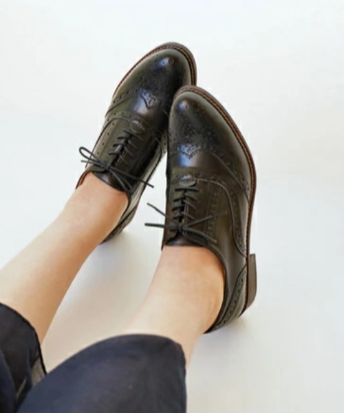 ★あーゆー★ 超美品 D'ICI ウェッジソールローファー 日本製 CHARLES ＆ KEITH ローファー カバードリッジソール レディース