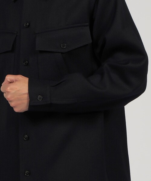 TOMORROWLAND（トゥモローランド） シャツ ウール シャツブルゾン