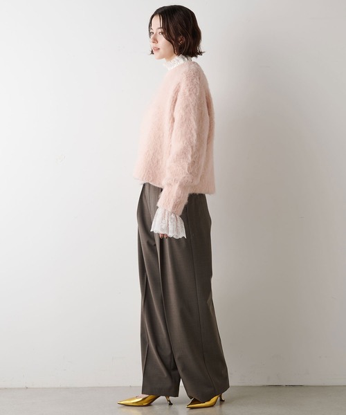 Whim Gazette 【美品】タックパンツ Whim Gazette(ウィム ガゼット)のデニムタックパンツ通販