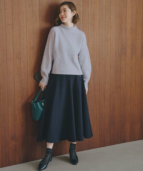 grove（グローブ） ニット セーター 「雑誌掲載」洗えるミルドライク