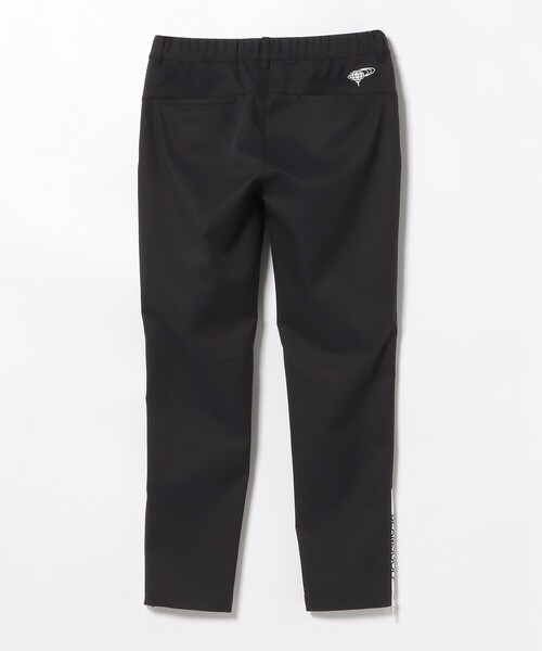 BEAMS GOLF ブラックストレッチパンツ　オレンジレーベル　サイズL BEAMS GOLF パンツ ORANGE LABEL / スリムテーパード ストレッチ
