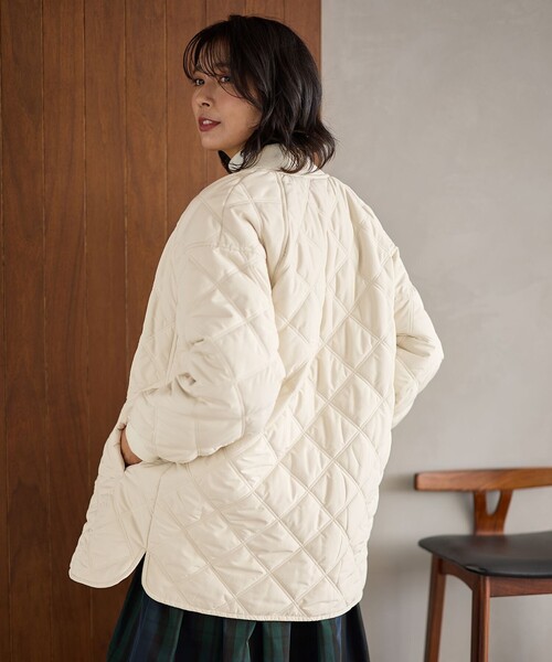 ANY（エニィ） ブルゾン アウター 「洗濯機可/撥水」ダイヤキルト