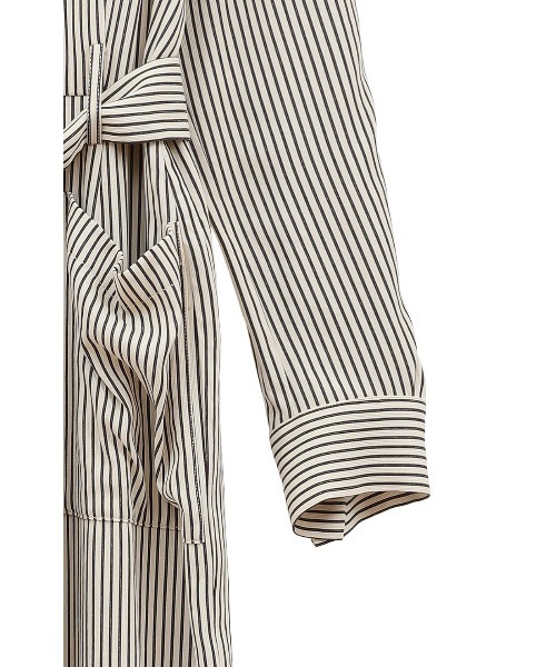 オールインワン STRIPE BIG BUTTON ALL IN ONE レディース