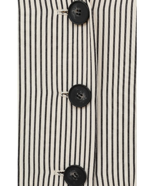 オールインワン STRIPE BIG BUTTON ALL IN ONE レディース