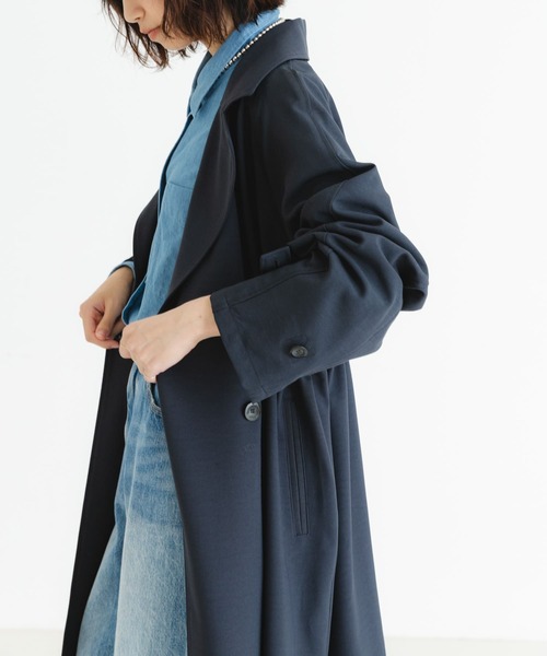 未使用 アーバンリサーチ ドロスト トレンチコート スプリングコート ロング URBAN RESEARCH トレンチコート コート 「防花粉/撥水/UVカット