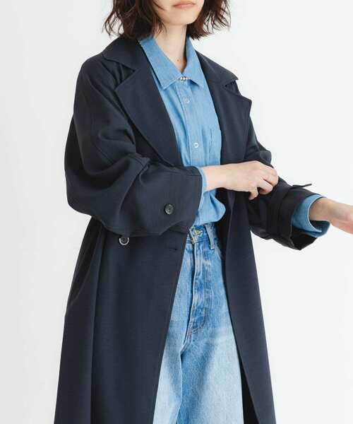 新品未使用　アーバンリサーチ　ドロストトレンチコート URBAN RESEARCH トレンチコート コート 「防花粉/撥水/UVカット