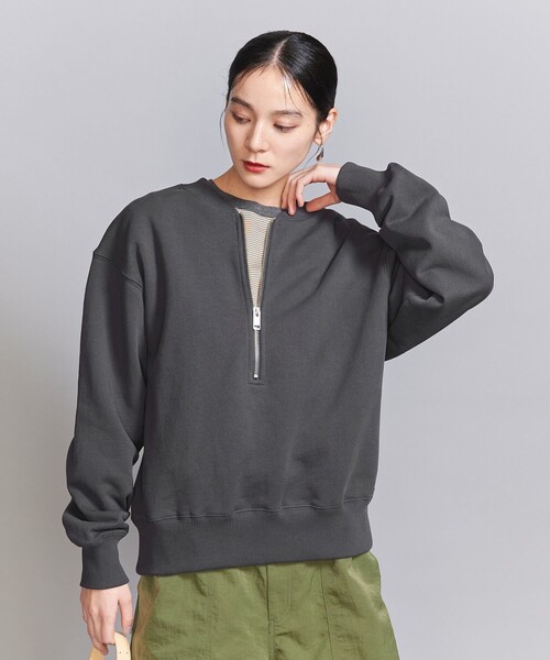 最新発見 BEAUTY＆YOUTH UNITED コットン裏 スウェット トレーナー ARROWS トップス