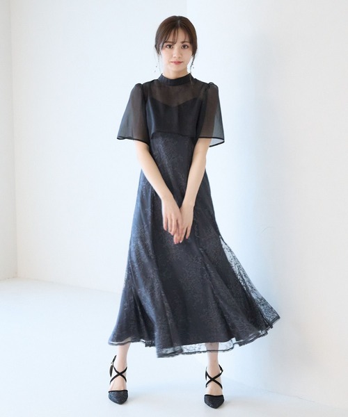 Andemiu（アンデミュウ） ドレス 2Pボレロ×レースキャミドレス310343