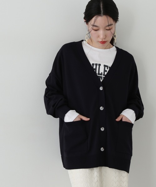 今期 N. Natural Beauty Basic 起毛ニットソーカーディガン 楽天市場】【SALE／50%OFF】起毛ニットソーカーディガン N