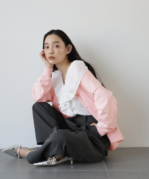 N.Natural Beauty Basic カーディガン ルーズシルエットミドル