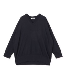 GALERIE VIE ニット セーター プレーンコットン Vネックプル