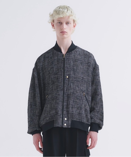 CULLNI（クルニ） ジップアップブルゾン 1 ブラック メンズ : ZOZOTOWN