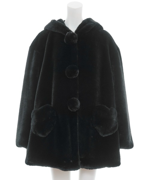 「Secret Honey」 コート MEDIUM オフホワイト レディース_画像5