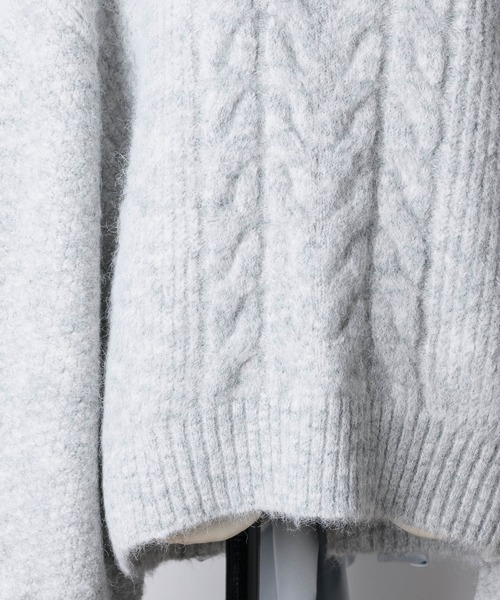 「LA BELLE ETUDE」 タートルネックニット FREE ブルー レディース_画像2