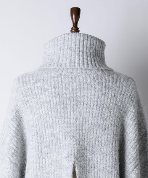 「LA BELLE ETUDE」 タートルネックニット FREE ブルー レディース_画像4