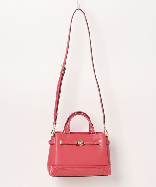 MICHAEL KORS ハンドバッグ REED センタージップ ベルテッド