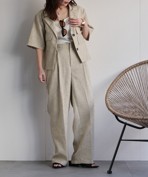 【新品】タックパンツ レディース セットアップ パンツ ベージュ M L 春 楽天市場】【5％OFFクーポン 9/11 1:59まで】aquagarage タック