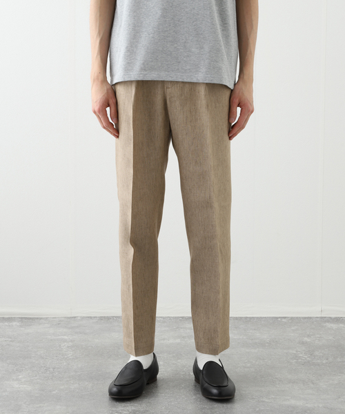 スラックス BRIGLIA(ブリリア)Wimbledon Reda Active Linen Easy メンズ レディースの画像
