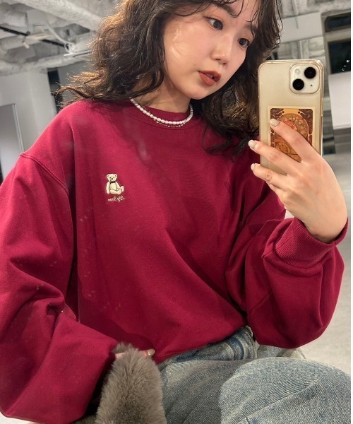 LILY BROWN 「LILY BROWN」 スウェットカットソー ONE SIZE